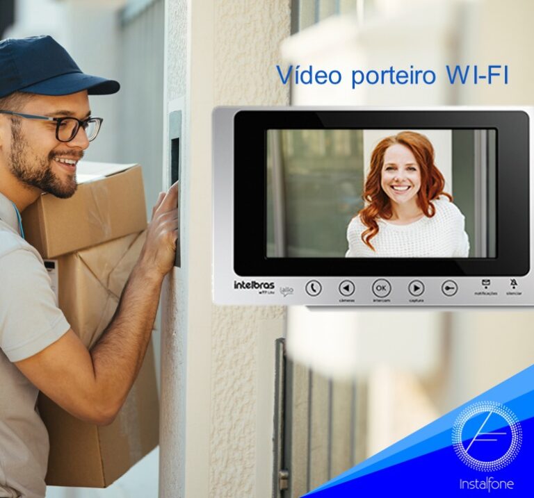 Vídeo porteitoWi-Fi tecnologia para a sua portaria